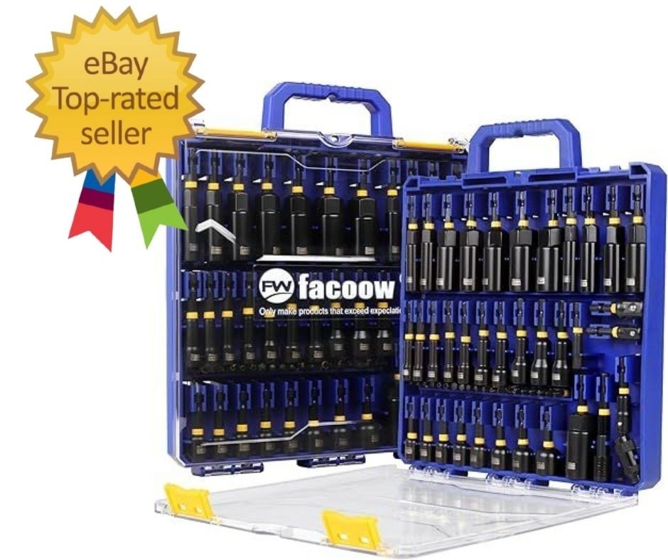 55PCS Impact Nut Driver Set, Magenetic Nut Driver Set for Impact Dr… Fast Ship