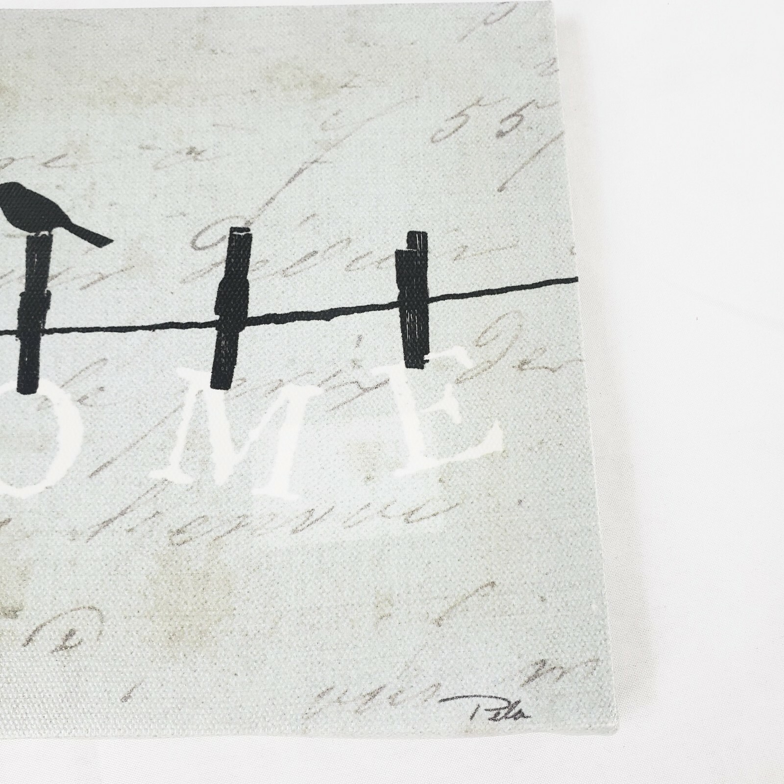 Signed Pela Studio Original Artwork Wall Decor~Home/Lovebirds~Mexico~ 8.5 x 6.5"