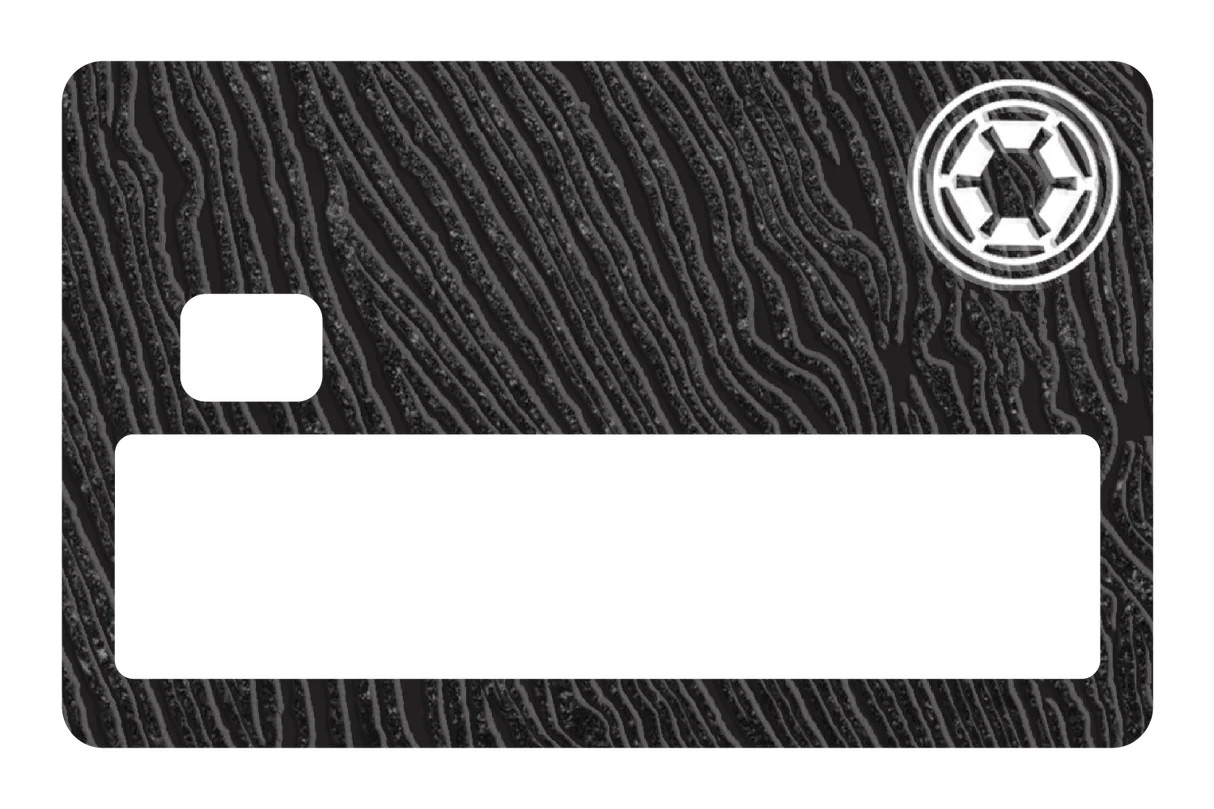 Corrugated Metallic Bar Card Skin 4 Pack Sci-Fi Steel Armor Texture Accessory