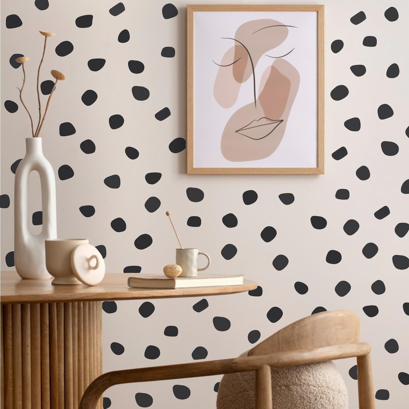 Wall Stickers Polka Dot Removable Vinyl Decals Nursery Kids Room Decor