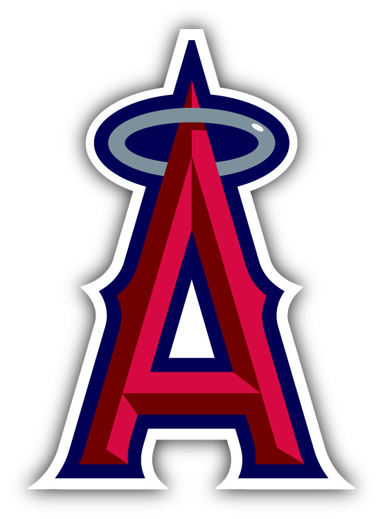 Anaheim Angels MLB Baseball Logo Car Bumper Sticker Decal – 3", 5" or 6"