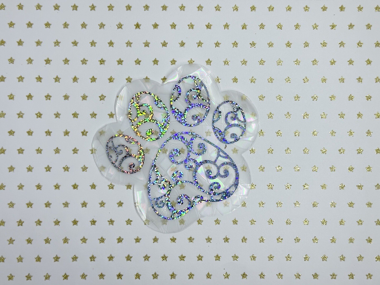 Paw Print Sticker Window Cling Suncatcher Decal Rainbow Maker Prism Reusable