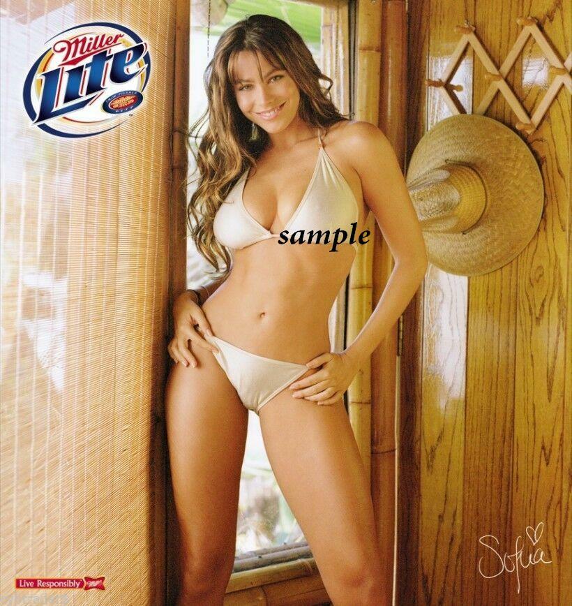 SOFIA VERGARA MILLER LITE BEER GIRL #4 REFRIGERATOR MAGNET MAN CAVE GIFT SEXY