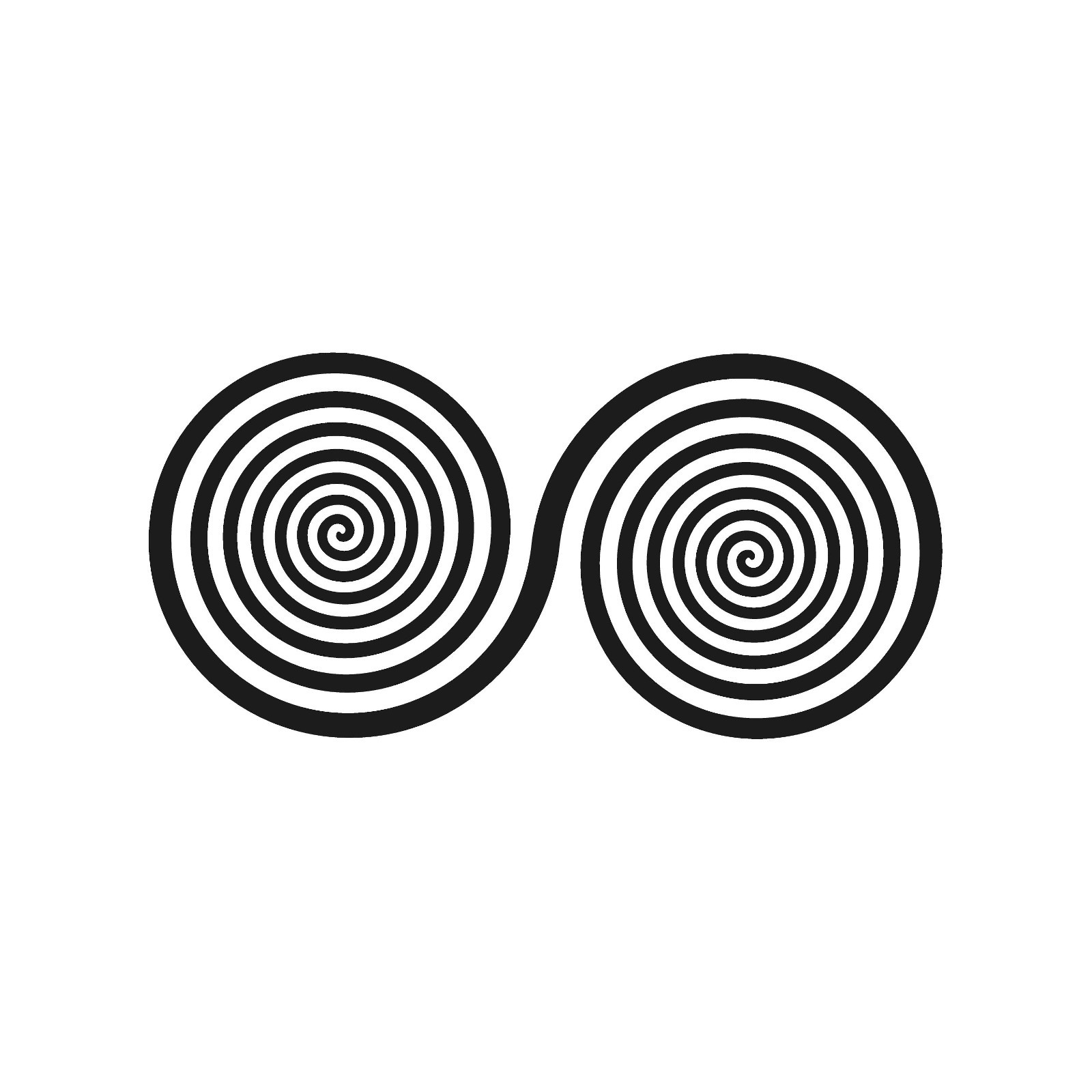 Celtic Double Spiral Vinyl Decal Car Window Laptop Celtic Knot Sticker