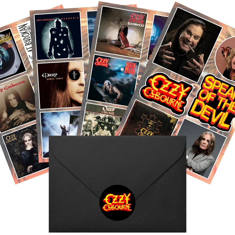 Ozzy Osbourne Sticker Pack | Bark At The Moon Diary Of A Madman Blizzard Of Ozz