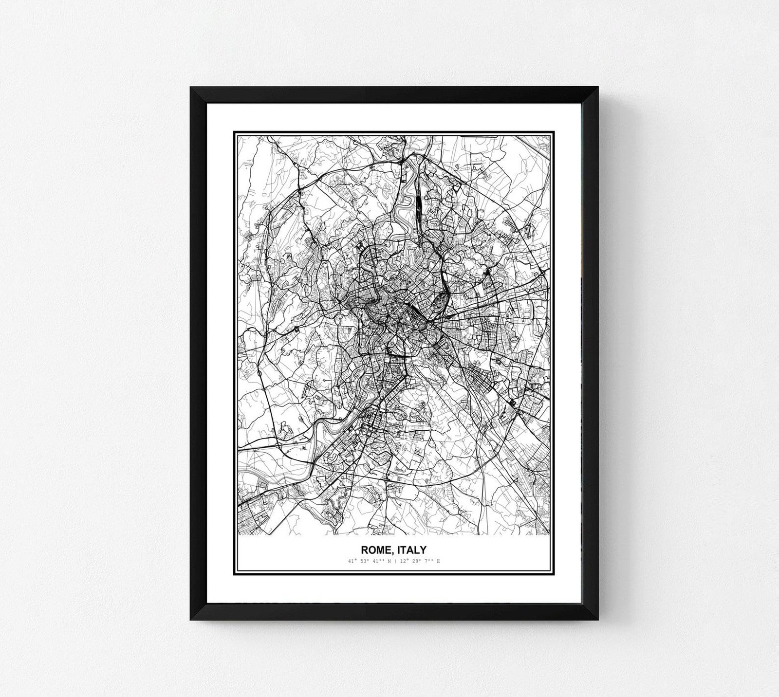 Susie Arts 11X14 Unframed Rome Italy Wall Art Metropolitan City View Abstract…