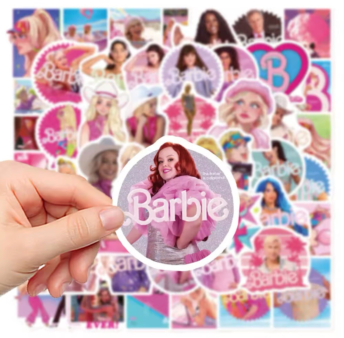 Pink Dream Girl Stickers 50pk Mix Movie Star Dream House Sticker FREE SHIPPING