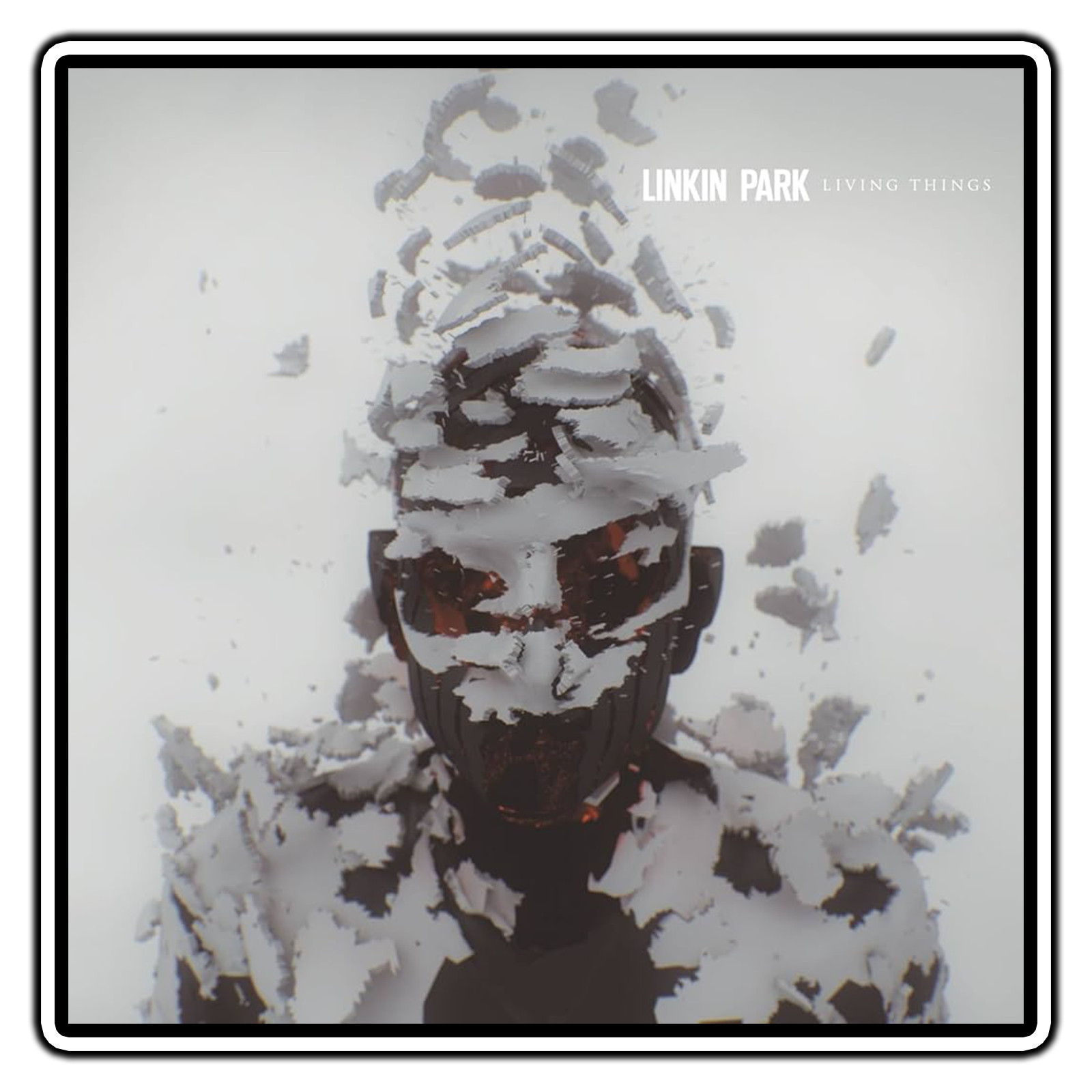 #3171 Linkin Park Living Things Album Cover Sticker Waterproof Vinyl Decal