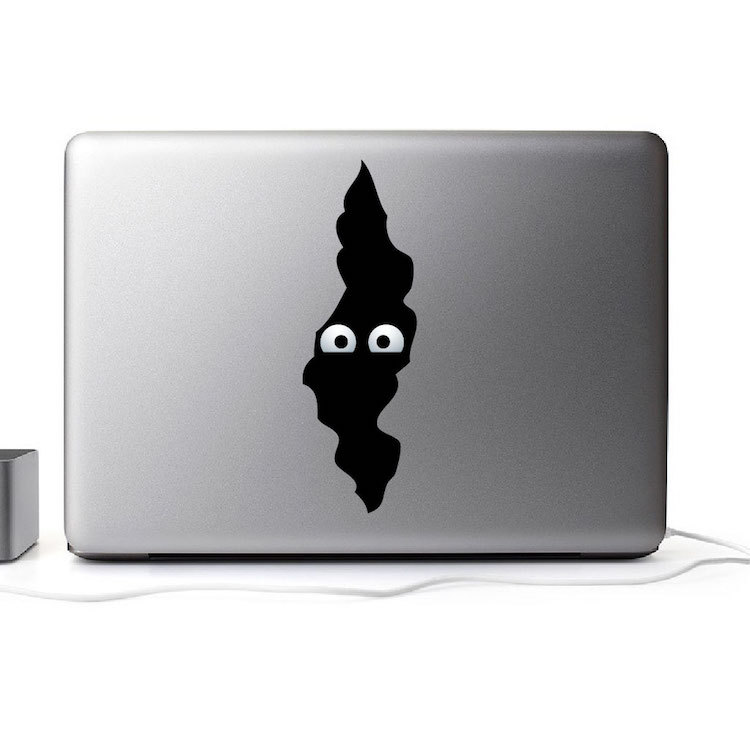 Sneaky Monster Wall Decals Wallpaper Halloween Seasonal Decorations Vinyl, h25