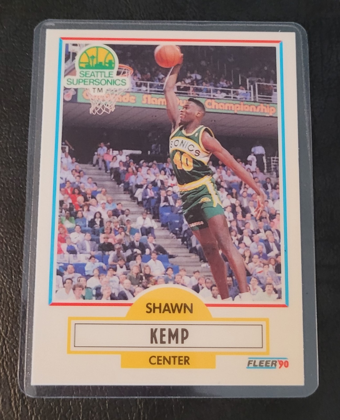 Shawn Kemp Basketball Card HOF Fridge/Locker/Cabinet Laminated Magnet Sonics