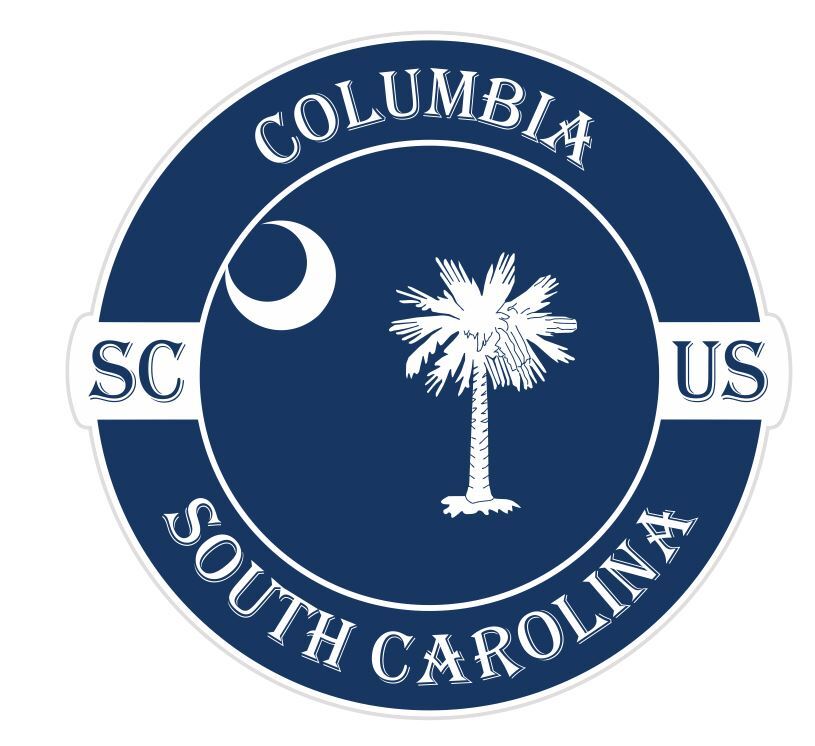 Columbia South Carolina Sticker Decal A586