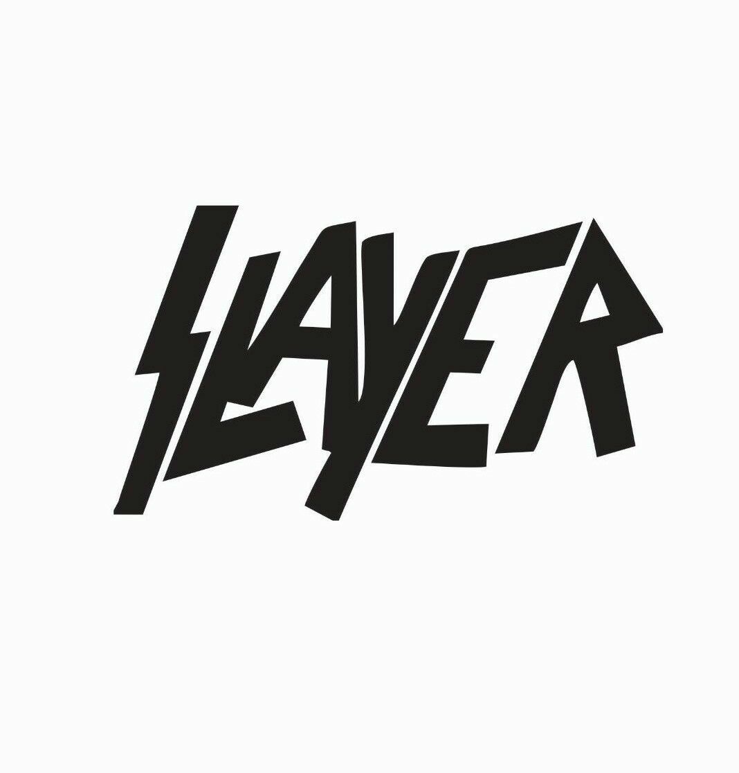 SLAYER Music Band Vinyl Die Cut Car Decal Sticker —FREE SHIPPING-