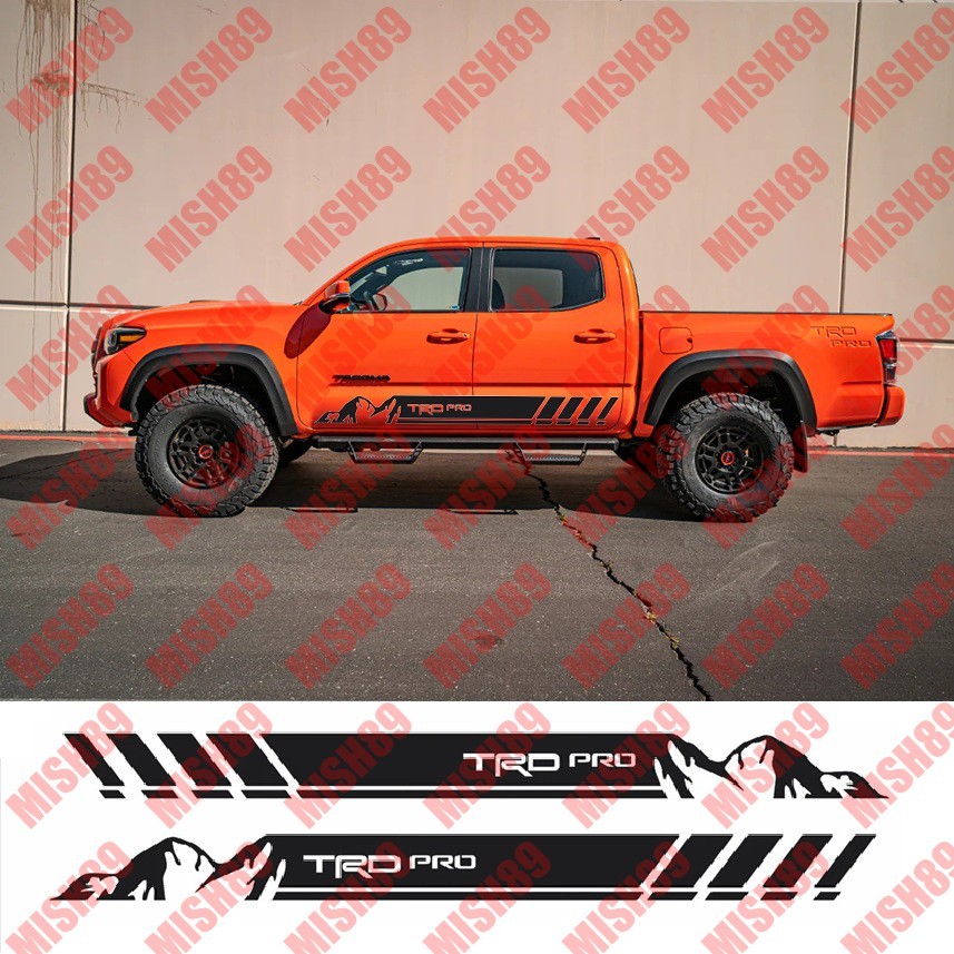 Trd Pro Decal TRD Off Road Rocker Panel Decal Sticker Tacoma