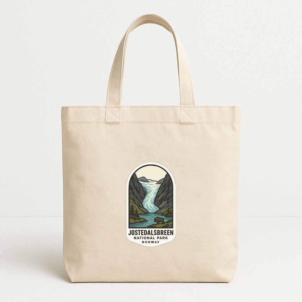 Jostedalsbreen Norway Iron On Heat Transfer Vinyl HTV World National Parks