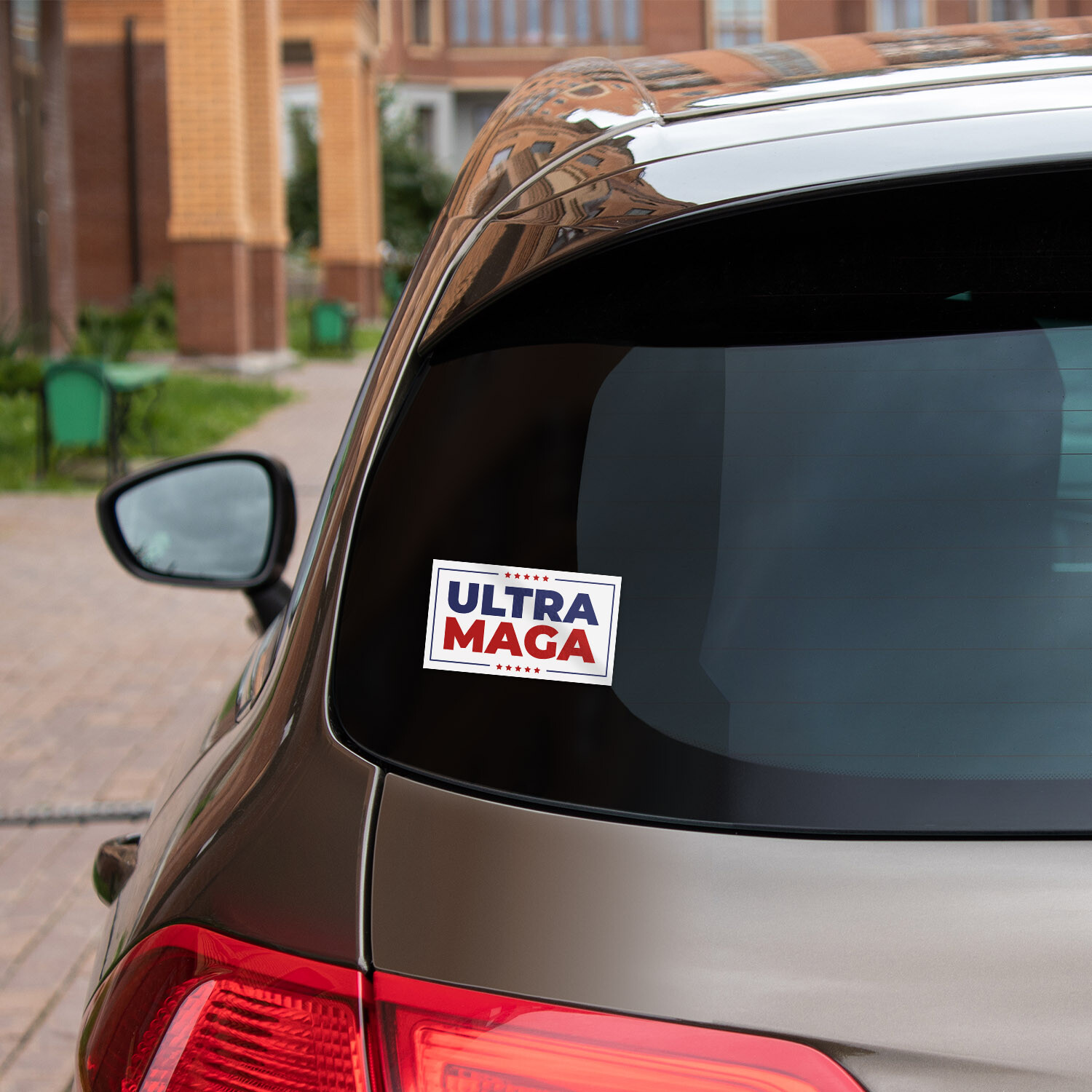 Ultra Maga Trump 2024 Car Bumper Vinyl Sticker Decal