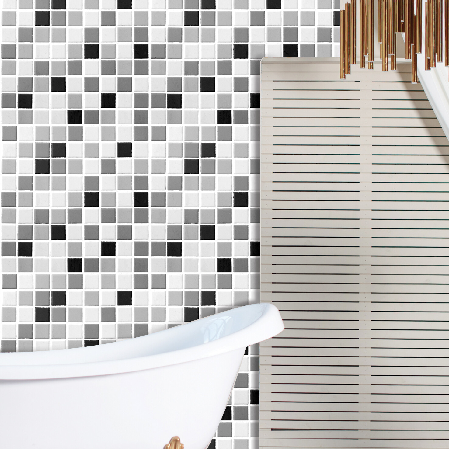 12"x12" 10Pcs 3D Wall Sticker Tile Brick Panel Self-adhesive Wall Waterproof PVC