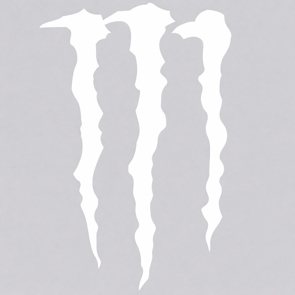 Racing Energy Style Vinyl Sticker Claw Marks