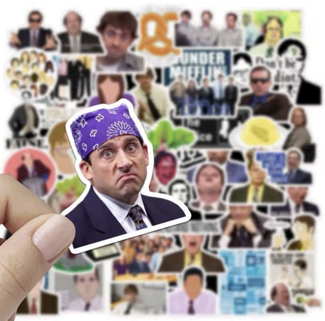 The Office Style Stickers 50pk The Office Mixed Sarcasm Fun Random Meme Stickers