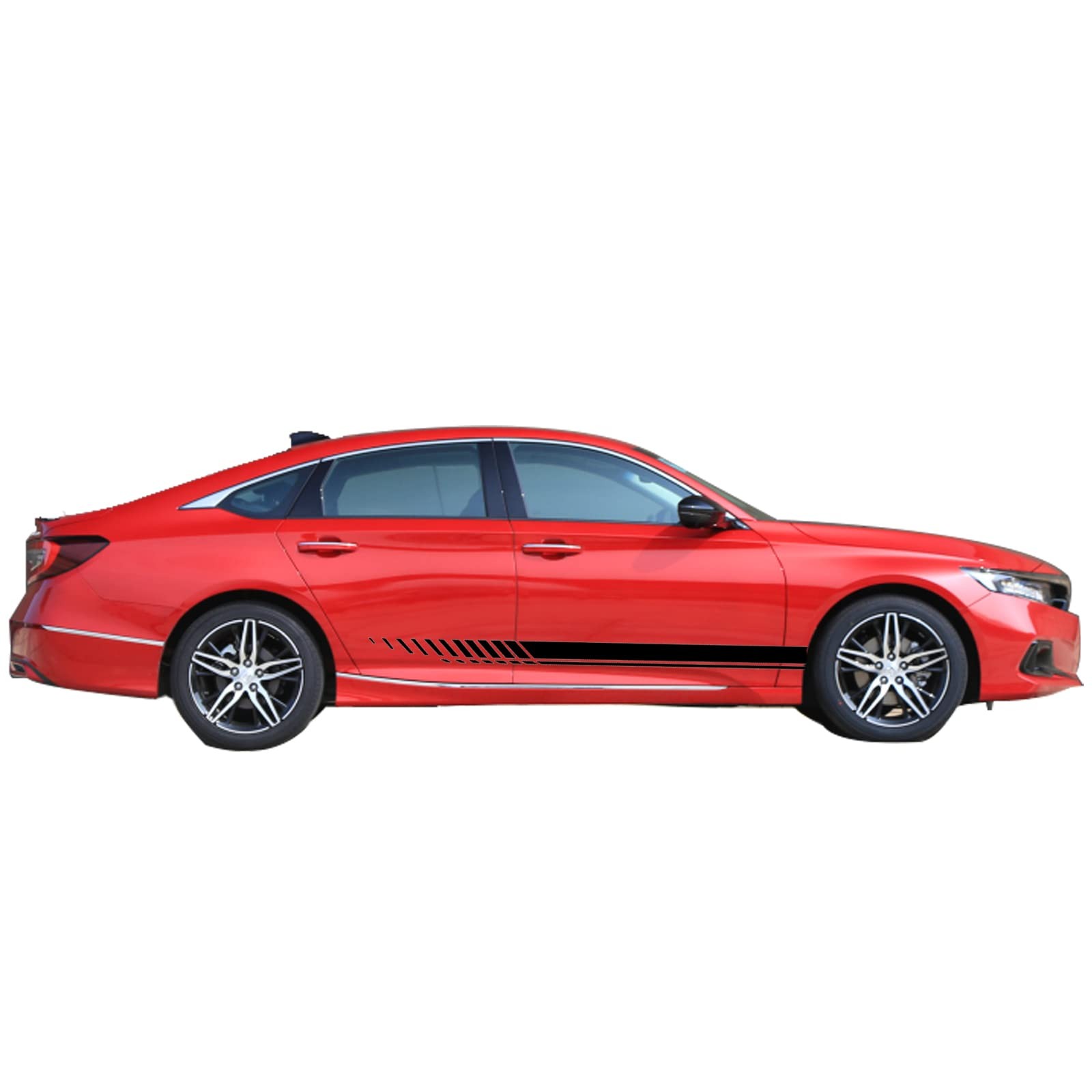 Universal Vinyl Side Body Car Decals Racing Stripes Sticker Stripe Graphics C…