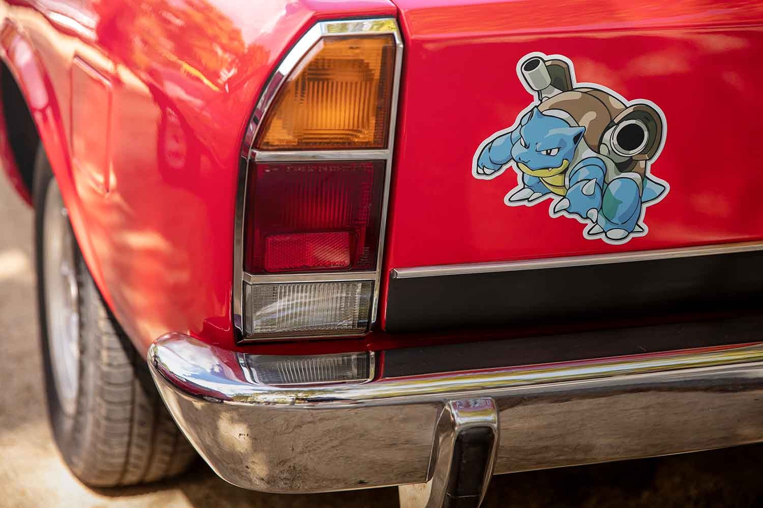 Pokemon Blastoise Anime Vinyl Sticker – Car Window Decal | USA Made | Sizes