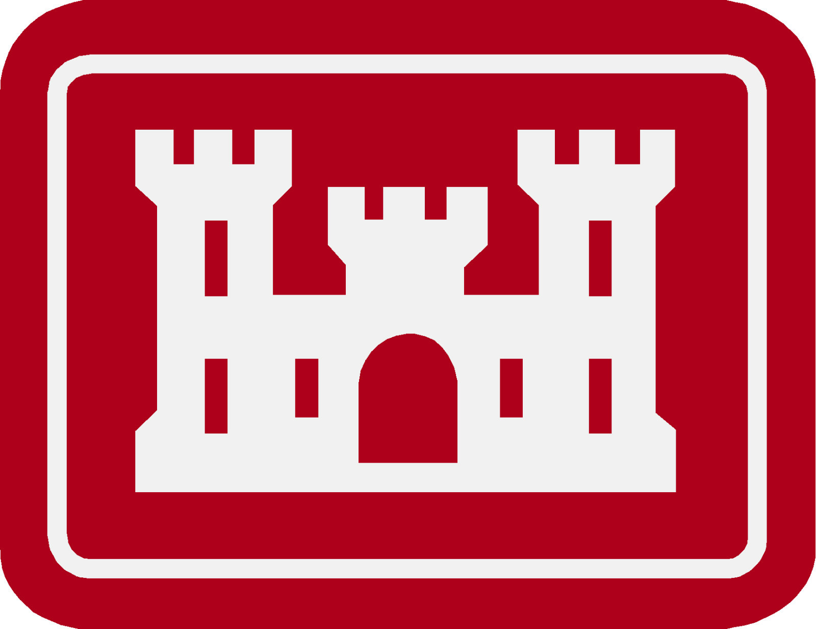U.S. Army Engineer Castle #2 Wall Window Vinyl Decal Sticker Military