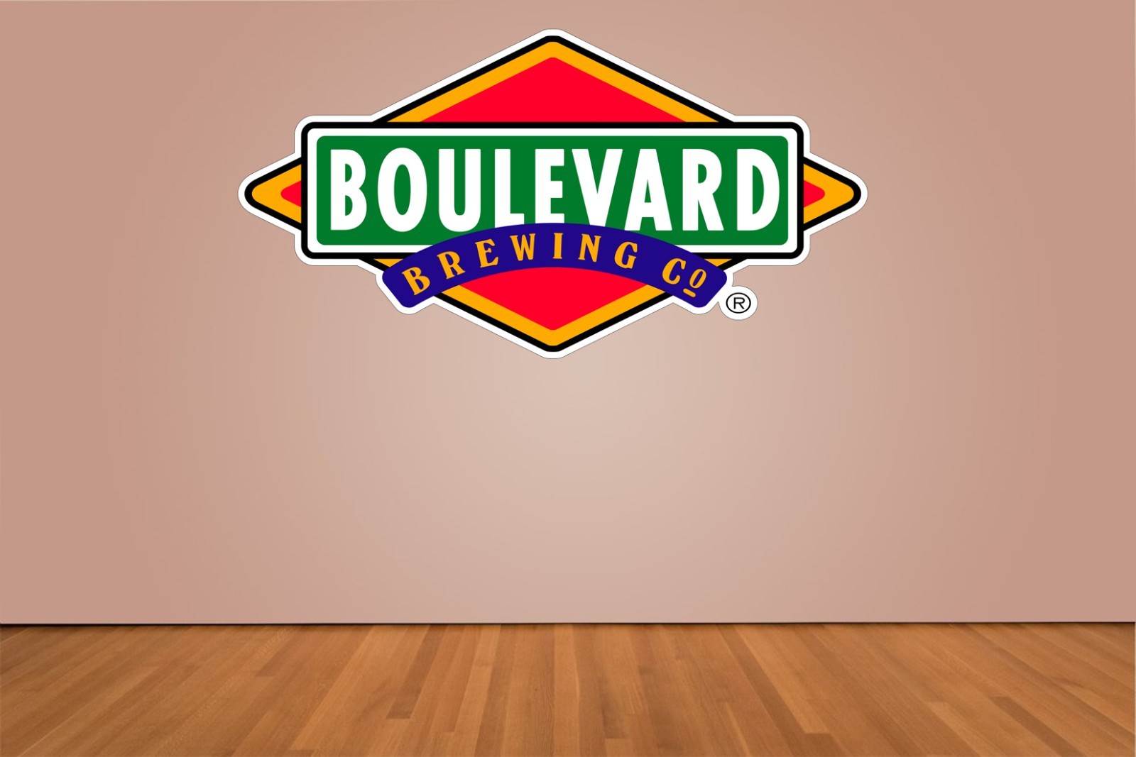 Boulevard Brewing Co. Beer Logo Indoor Wall Vinyl Decal Sticker 5" – 52"