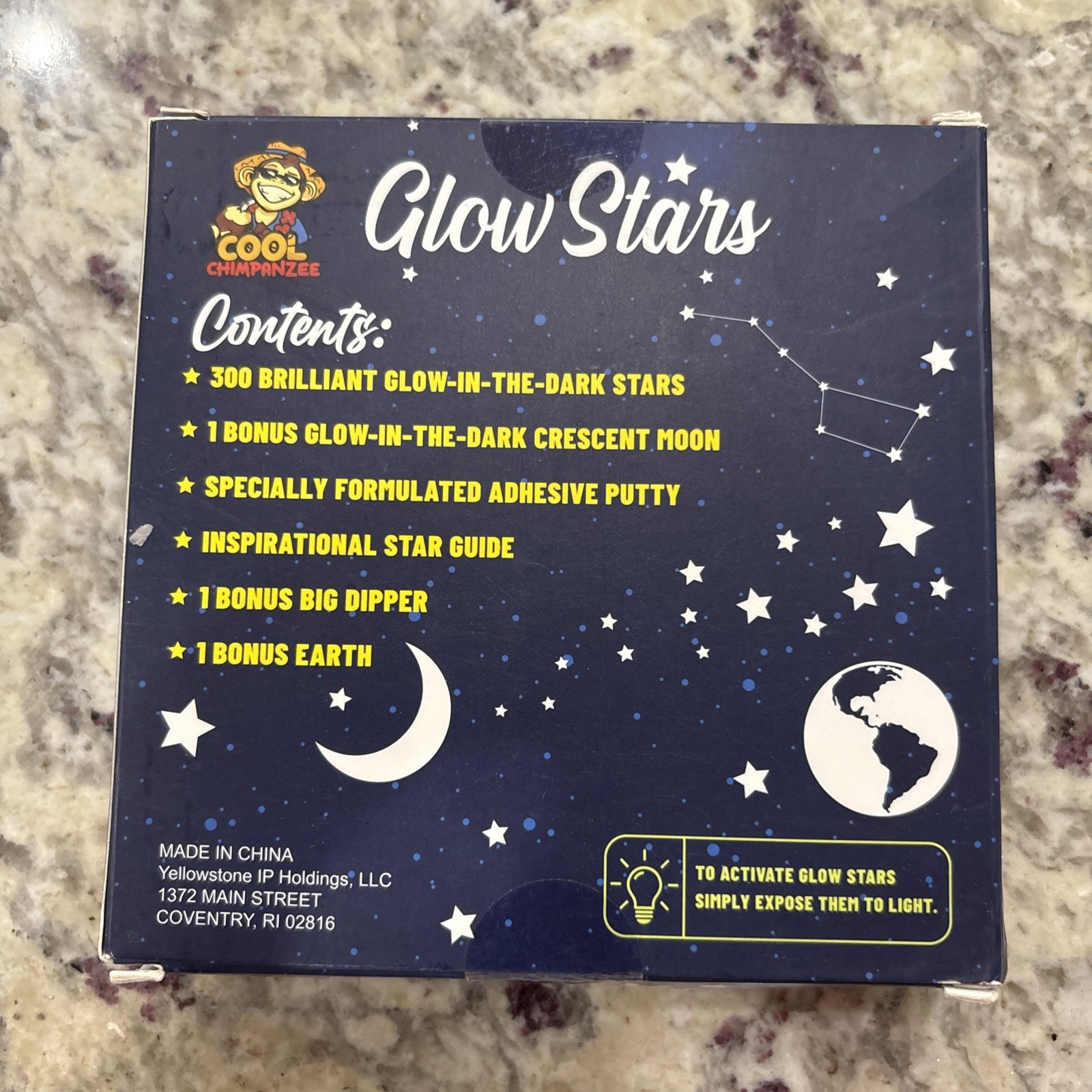 Glow Stars; Glow in the Dark Stars for Ceiling, Ceiling Stars 300 Count!