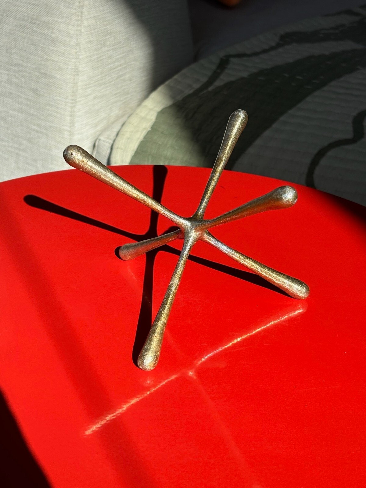 Decorative Bronze Star Structure / Sculpture / Paper Weight