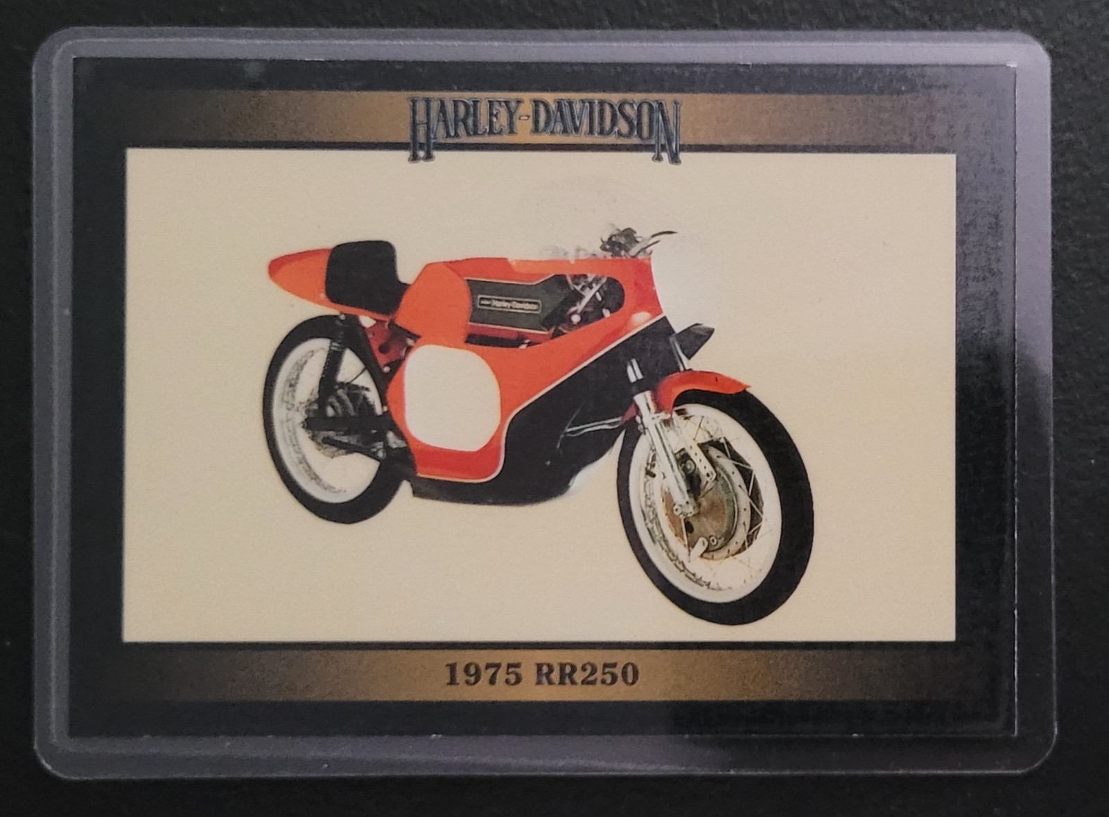 Vintage Harley-Davidson Collectible Card Fridge/Locker/Cabinet Laminated Magnets