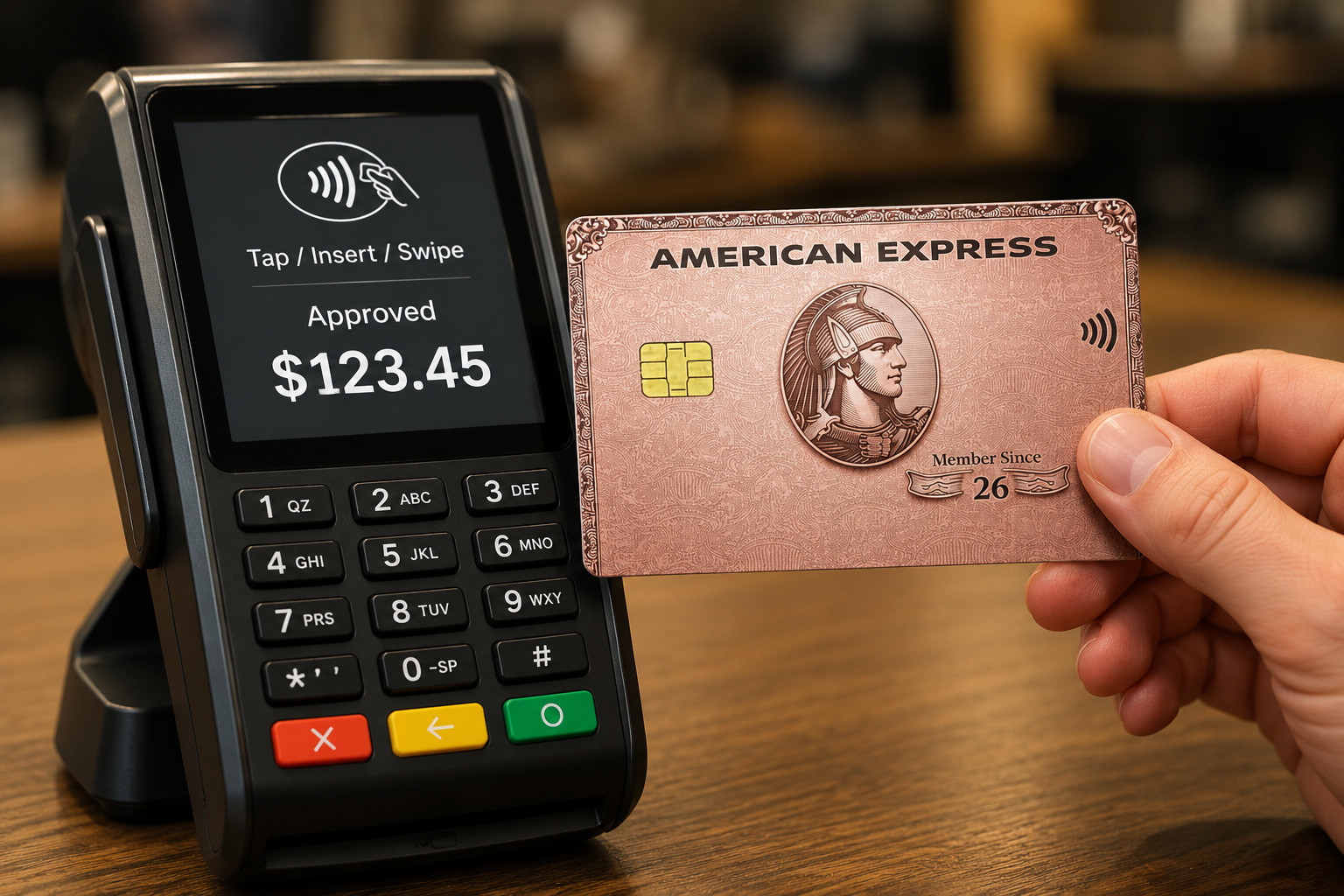 American Express Rose Gold Credit Card Skin Debit Card Sticker