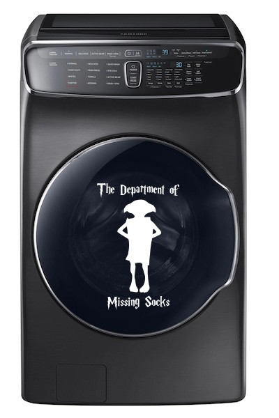 Harry Potter Laundry Washing Machine Decal Sticker – Magical Home Decor – 2202W