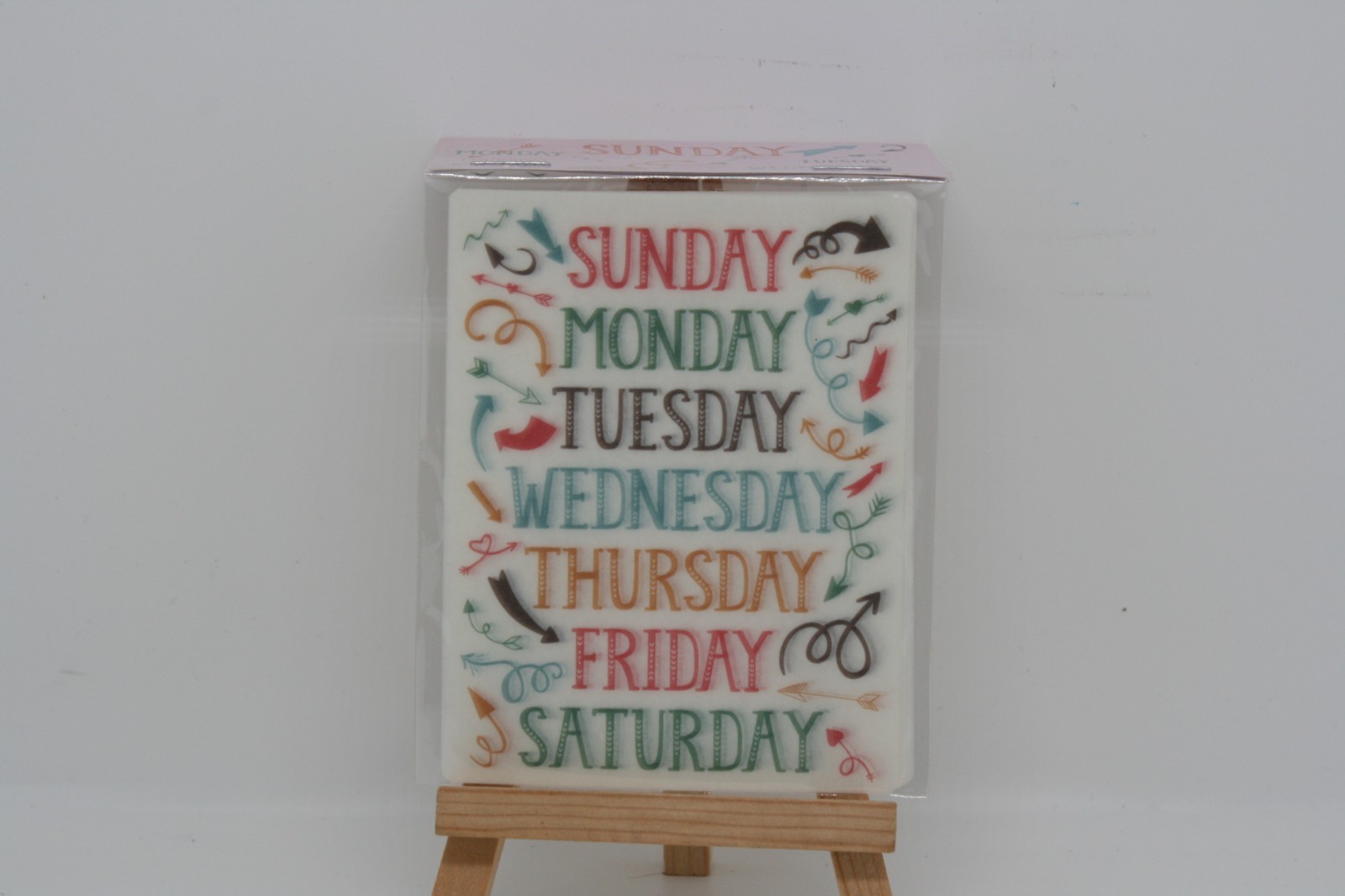 ONLYKXY 10 Sheets Week Label Sticker Monday to Sunday Self Adhesive Stickers