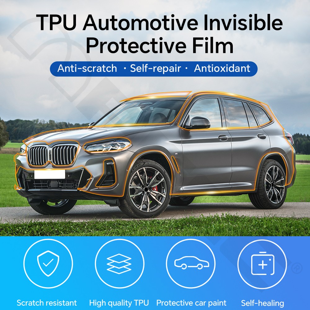 For BMW X5 M SPORT 2019-2023 PreCut Kit Paint Protection Film Clear PPF TPU