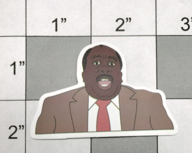 Stanley Hudson The Office Vinyl Decal Sticker for Tumblers Laptops