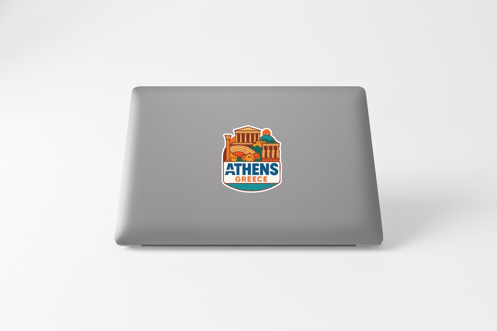 Athens Greece Sticker Decal Vinyl Die-Cut City Skyline Landmark Design