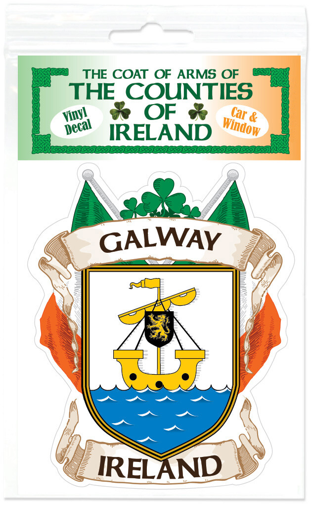 County Galway Ireland Irish Decal Sticker