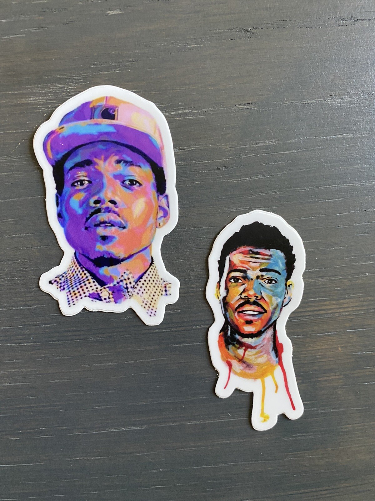 Chance The Rapper Vinyl Sticker Pack (2) High Quality HIP HOP
