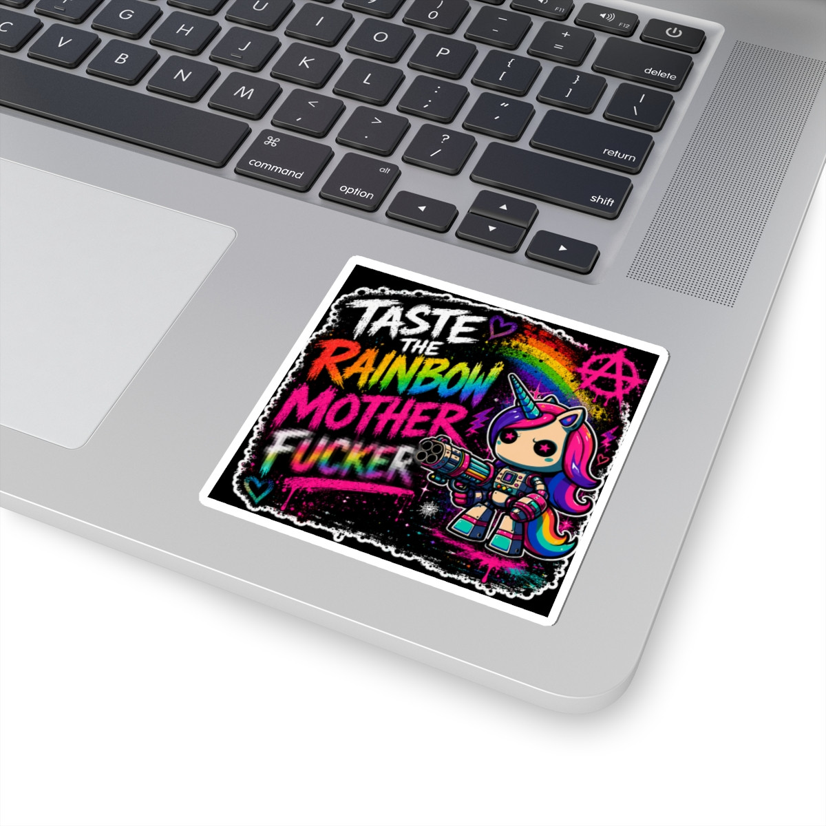 100 Pack – Taste the Rainbow LGBTQIA2S+ sticker | Rainbow Unicorn Punk sticker