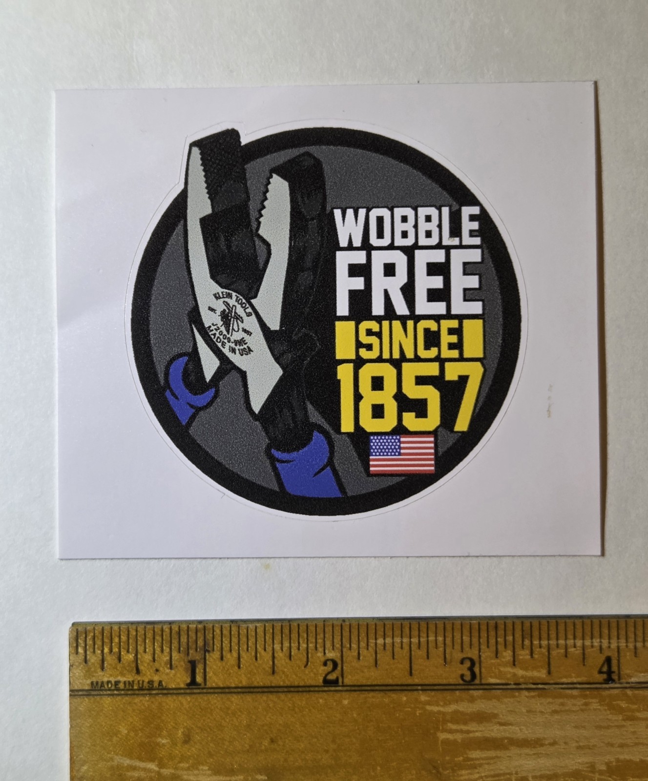 Klein Tools Tradesman Club Exclusive Giveaway Sticker January 2023