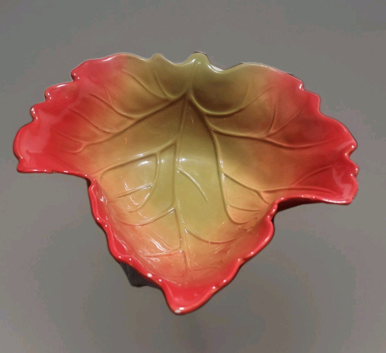 Lg Better Homes & Gardens Heritage Collection Harvest Leaf Bowl & 2 Platter Set