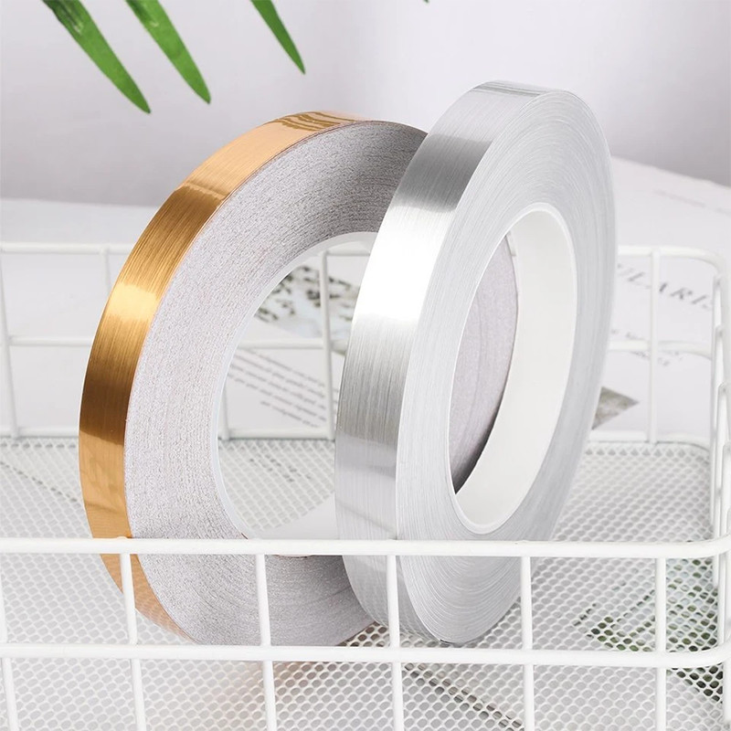 Self-Adhesive Decor Brushed Tape Sticker Wall Floor Gap Sealing Strip Waterproof