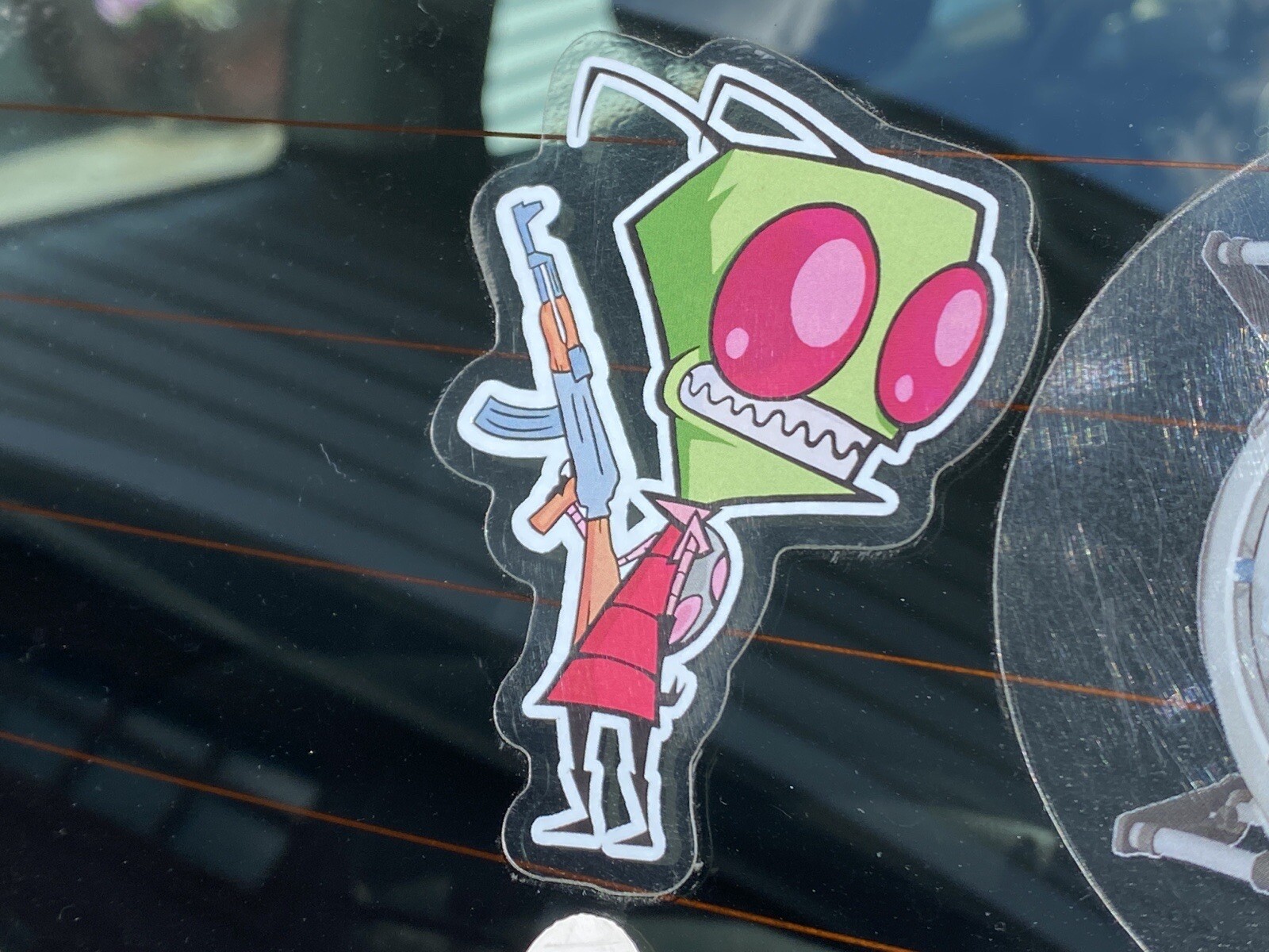 Invader Zim Indoor/Outdoor ~3.5 Inch Vinyl Diecut Stickers | UV/Water Resistant