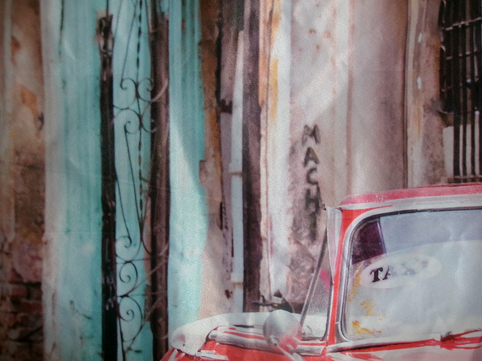 Wall Decor XXXL Classic Car Sz. 78" Horizontal 59" Vertical One Sided
