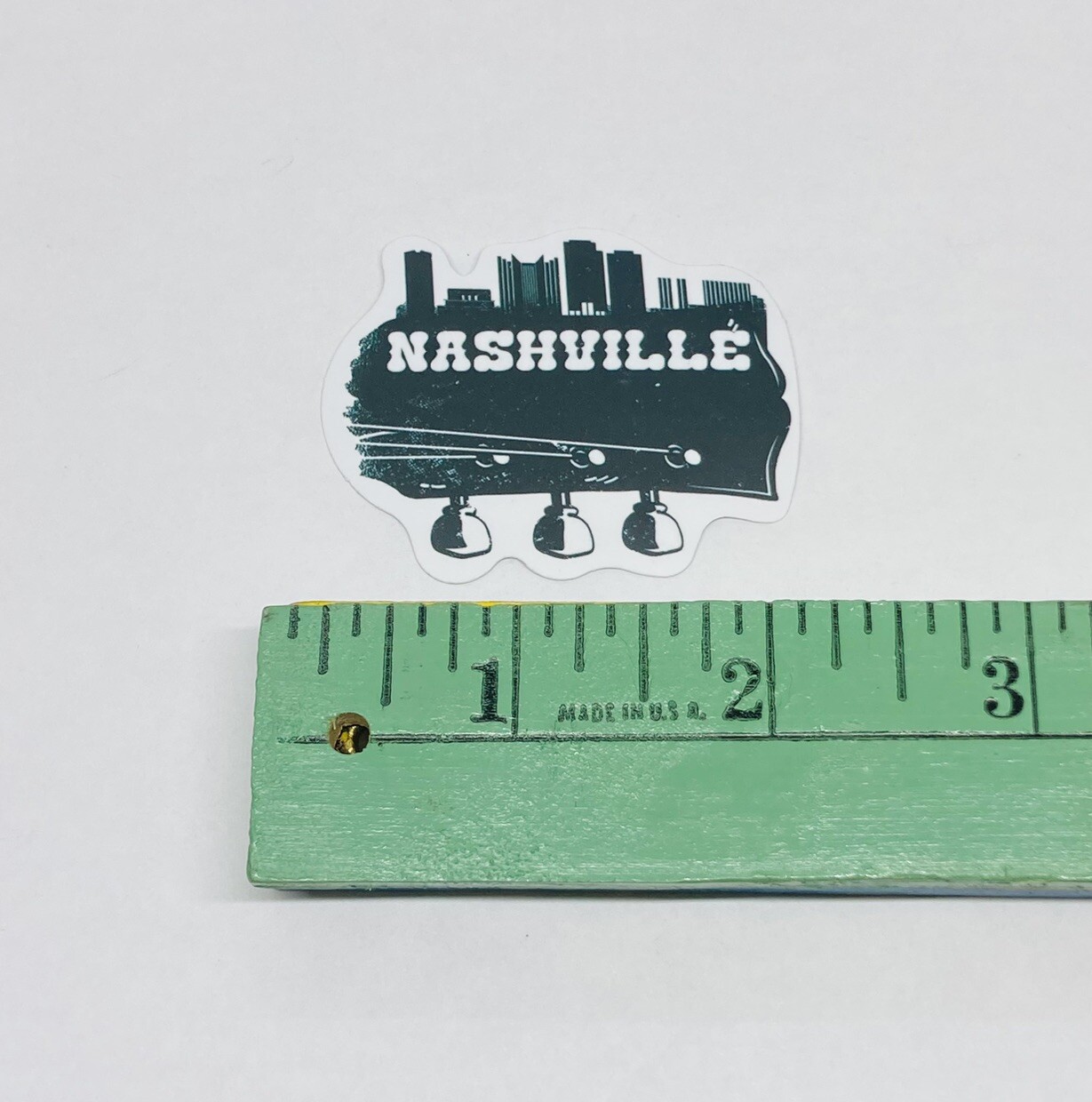 Nashville Tennessee Sticker Guitar City View Travel Art Decal Vinyl Souvenir Tc6