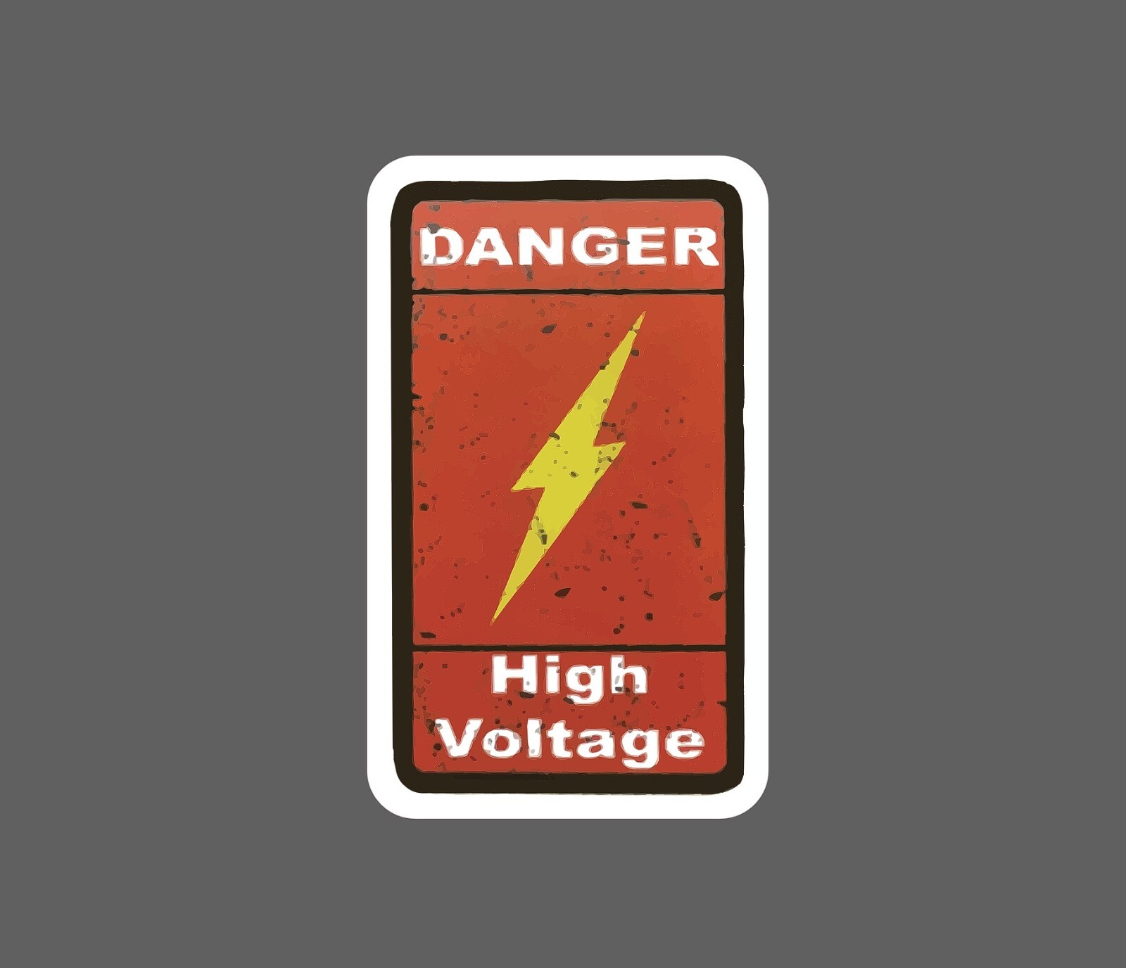 Danger Sticker High Voltage Waterproof NEW – Buy Any 4 For $1.75 EACH Storewide!