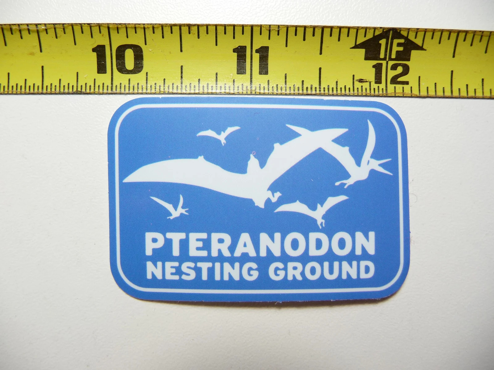 PTERANODON NESTING GROUND DINOSAUR SMALL STICKER DECAL FUNNY FOR WALL DOOR