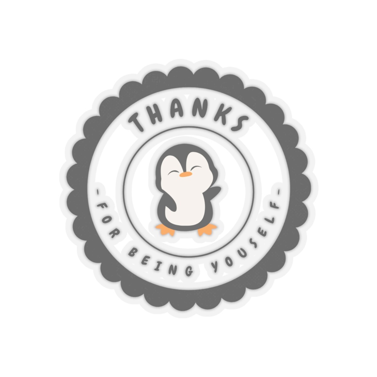 Vinyl Kiss-Cut Stickers – Custom Shape, Durable, Indoor Decor, Glossy Finish –