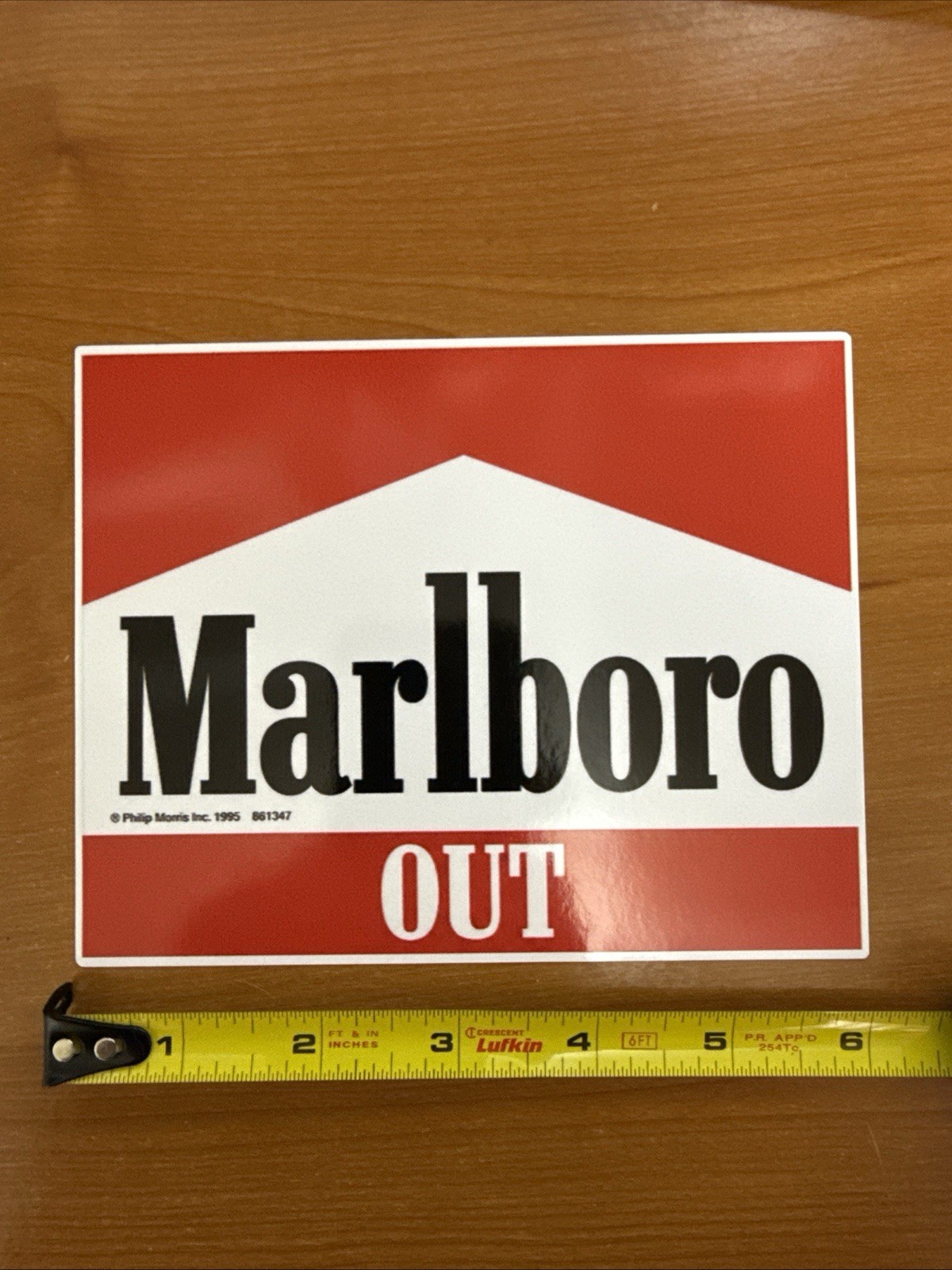 Door In And Out Retro Sticker decal Waterproof Vinyl toolbox window Car Garage