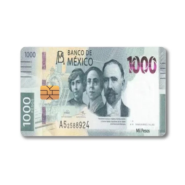 Mexican Pride Card Skin Stickers 2-Pack Full Cover Decal Credit Debit Card Skins