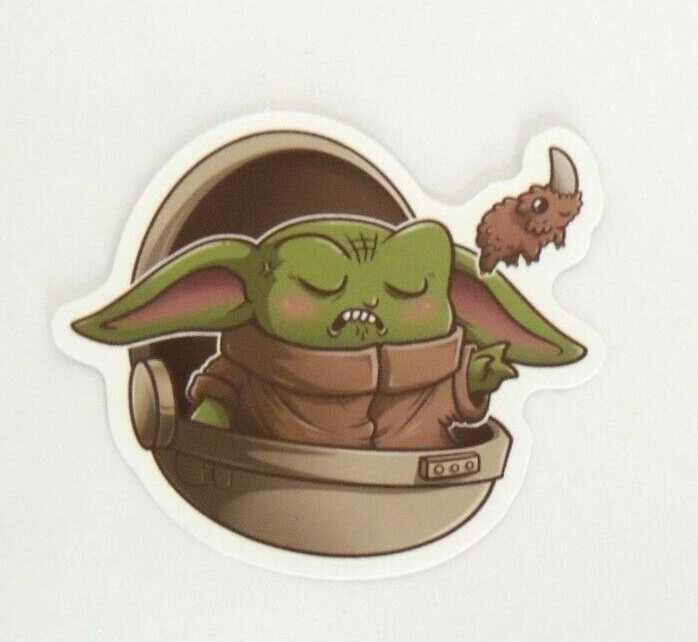 Baby Yoda Sticker Lot Grogu Mandalorian Star Wars Cute!